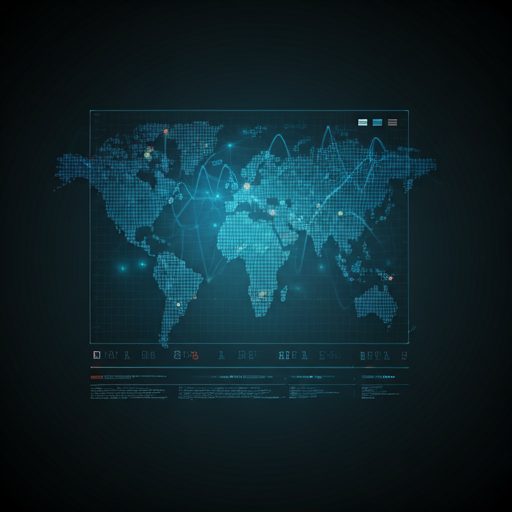 Complex network graph visualization