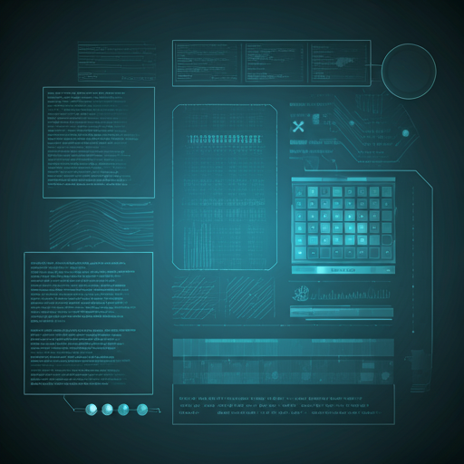 Close-up of high-performance server hardware